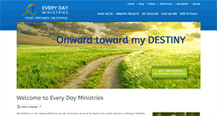 Desktop Screenshot of everydayministries.com